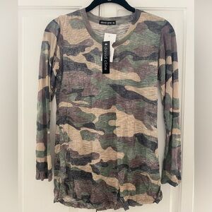 David cline camo long sleeve tee